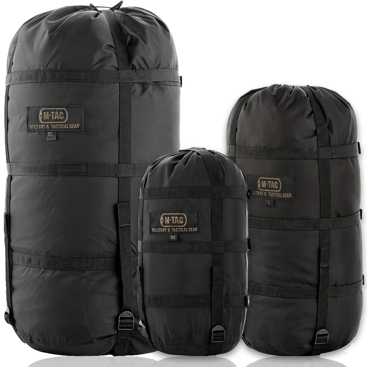 M-Tac Saco de compresión - Saco de Dormir - Bolsa de compresión - 40 litros - XL