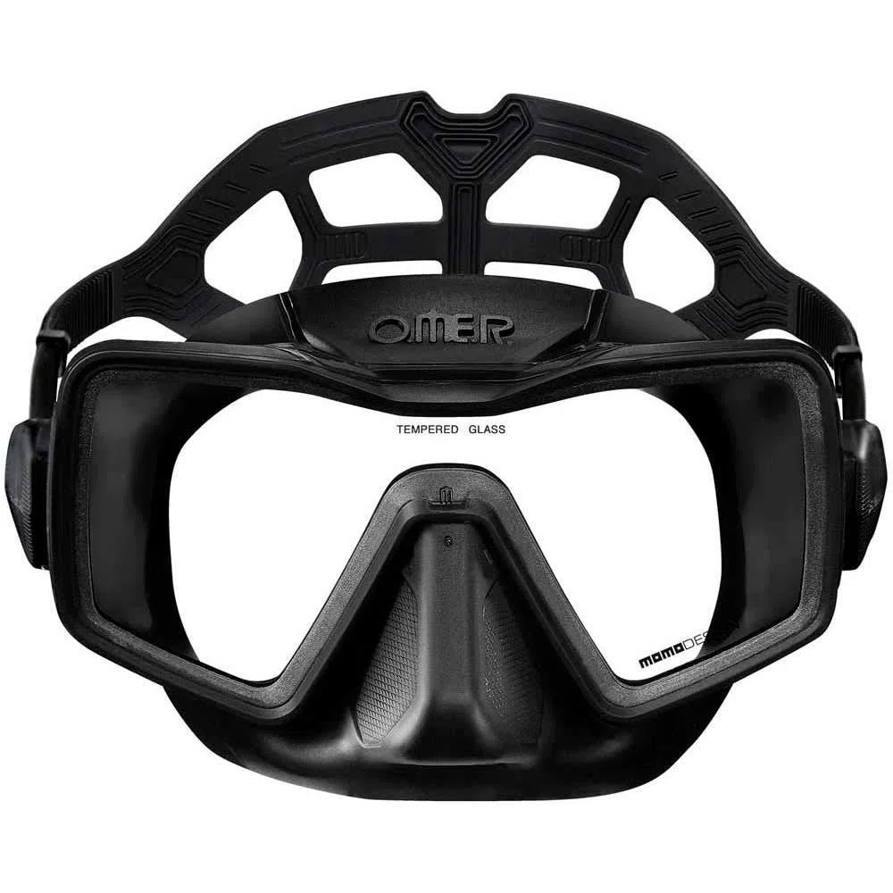 Omer Una Sola Lente Apnea Máscara, Adultos Unisex, Multicolor, un tamaño