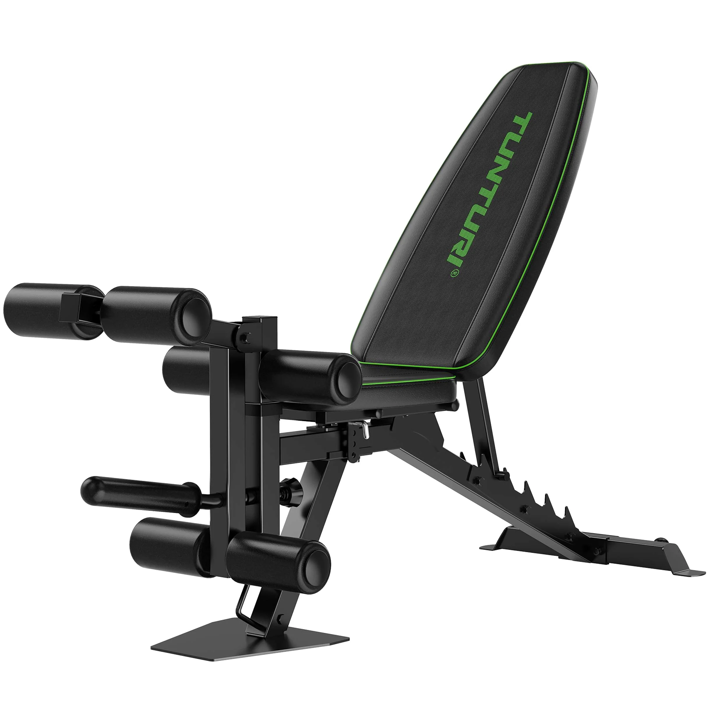Tunturi Uni UB60 Utility Bench Oblicuo Banco, Negro, 1