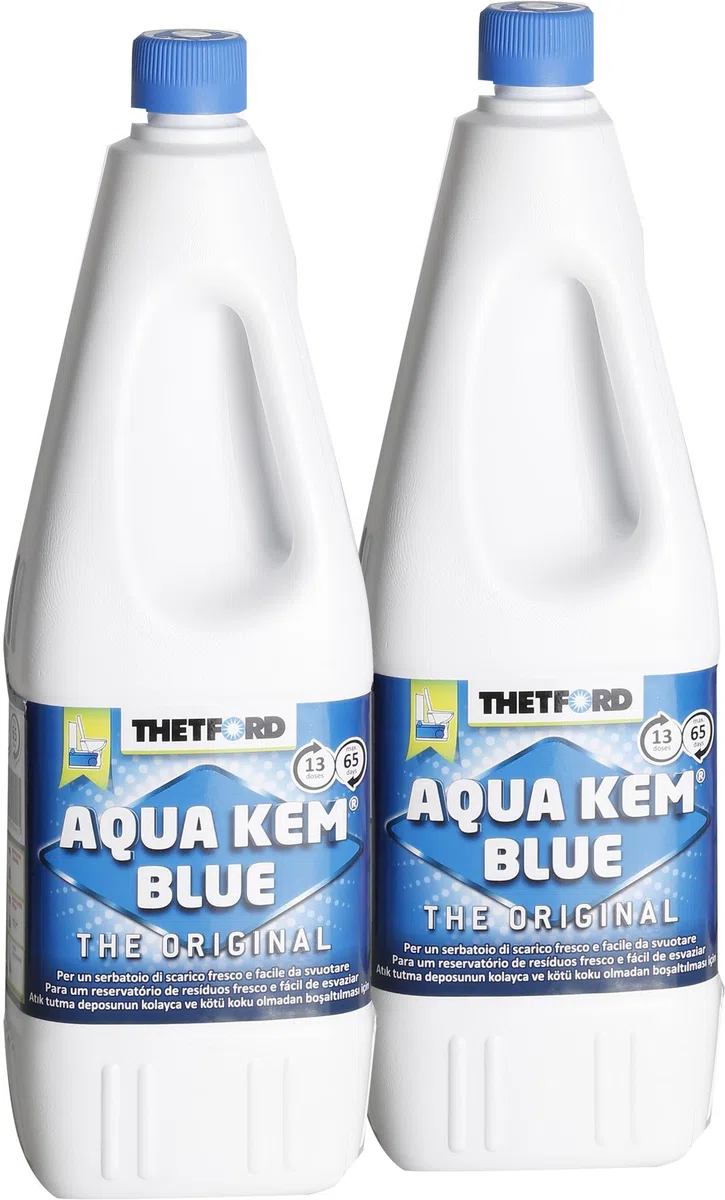 Thetford 1112 líquido para inodoros Aqua Kem, 2 L, 2 unidades)