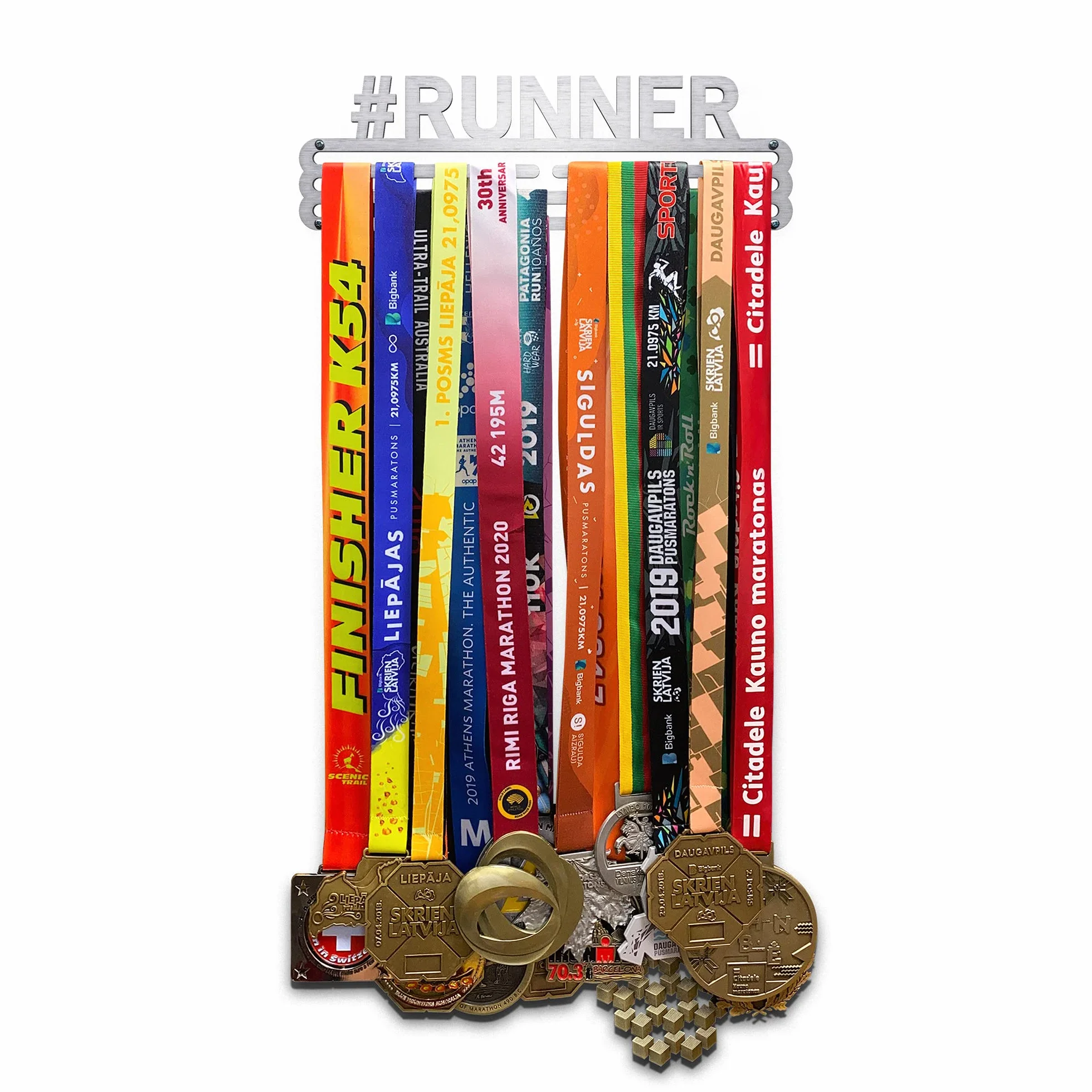 #Runner Sports Medal Hanger Display | Soporte de acero | Marco de montaje en pared