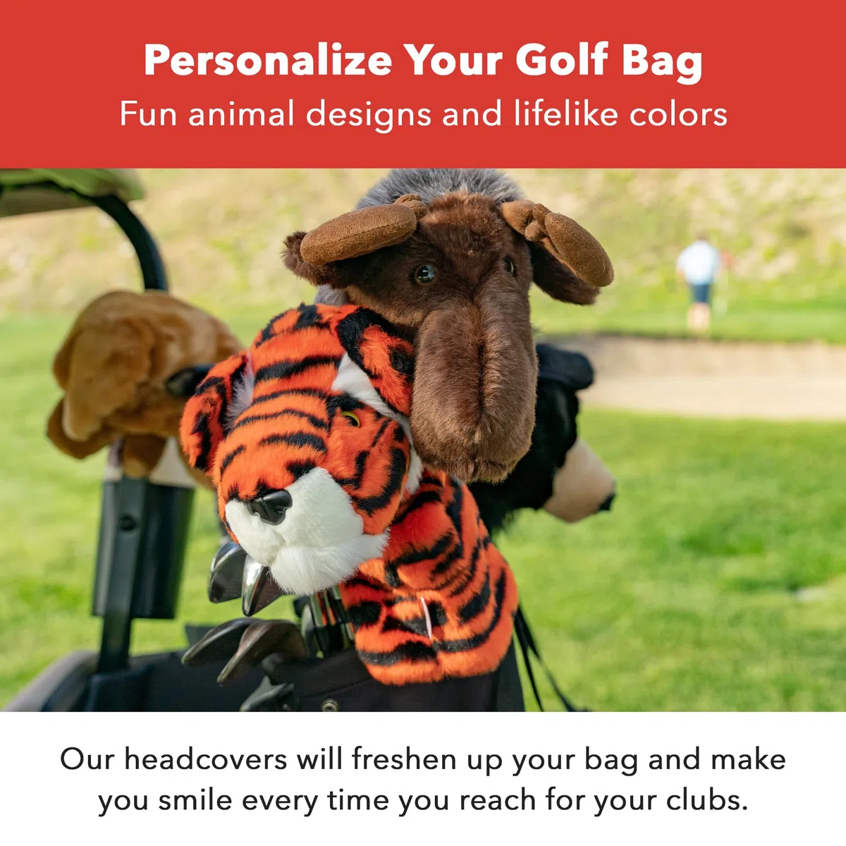 Animales de Head Cover Tiger