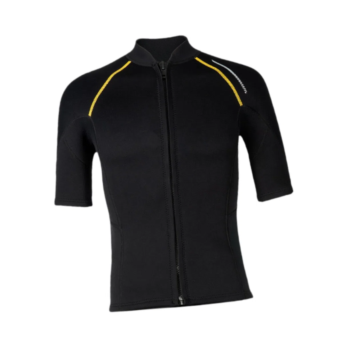 F Fityle Men Wetsuit 1.5 mm de Neopreno El Traje de Neopreno Mantenga el Traje de Buceo con Cremallera Frontal Caliente Traje de baño para el Canoa bajo el