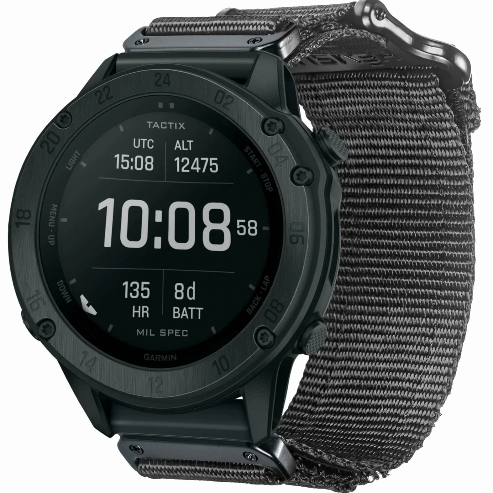 Compatible con Garmin Nylon Reloj Correa deportiva para fēnix/Forerunner/Approach/MARQ/quatix/D2 Series Correa de repuesto para hombre
