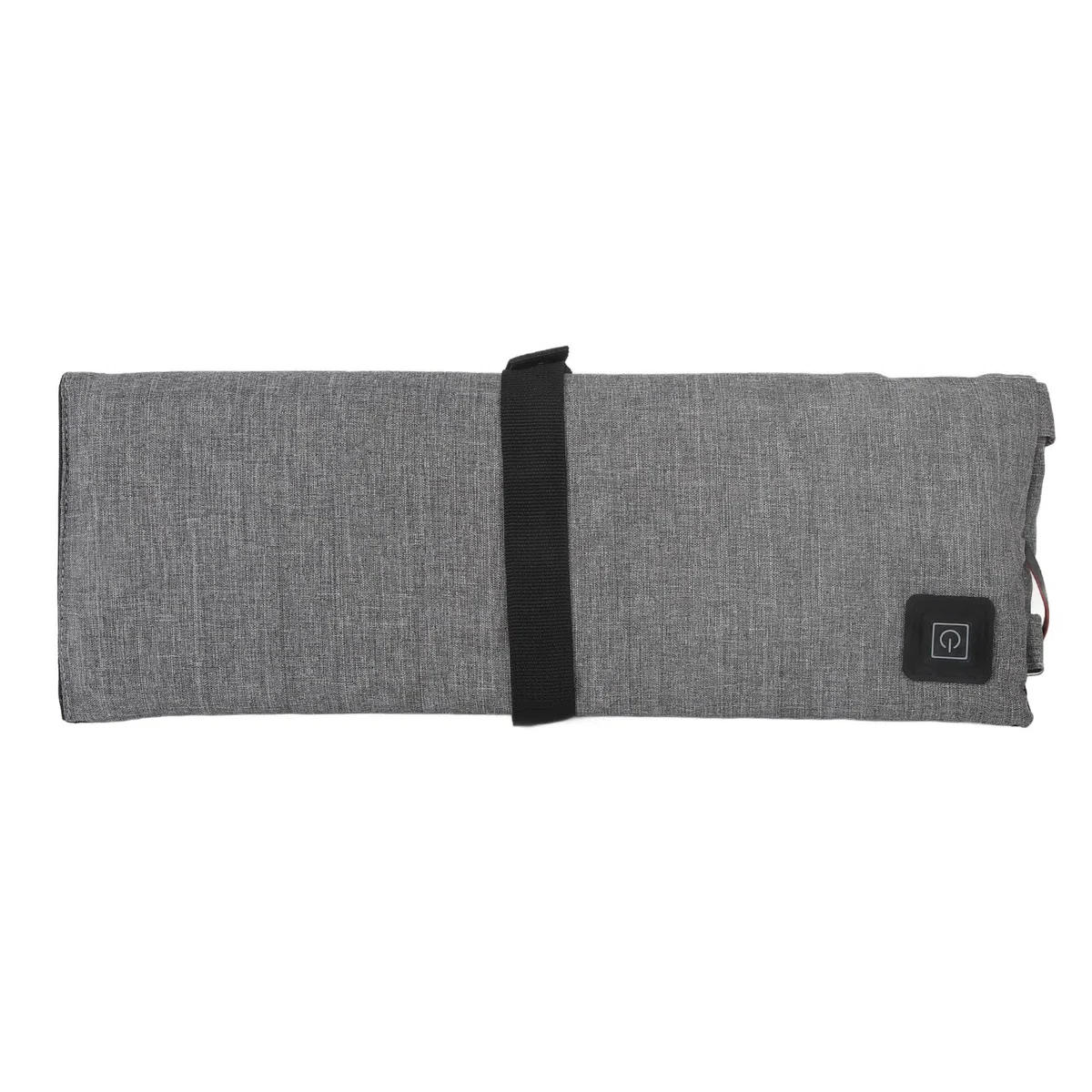 Almohada con Calefacción, Cojín de Asiento con Calefacción Portátil, Temperatura Ajustable, Cojín de Asiento de Calefacción USB Plegable Fácil, Tribunal Calentado para Acampar