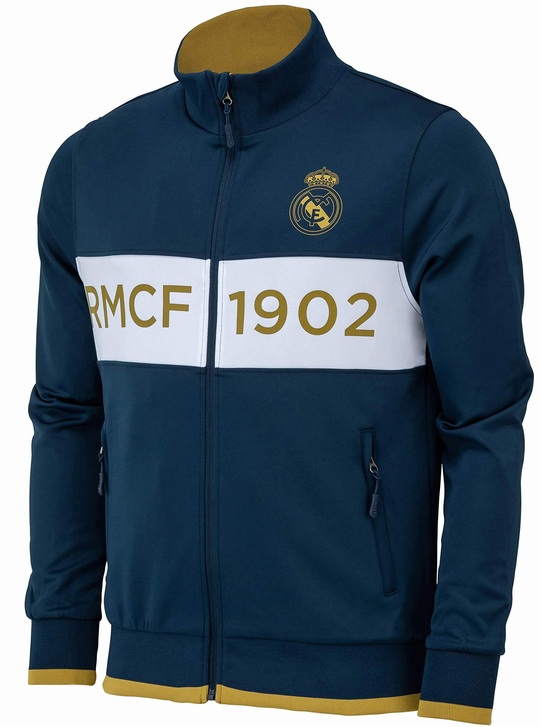 Chaqueta de Hombre de la Colección Oficial del Real Madrid, azul, L