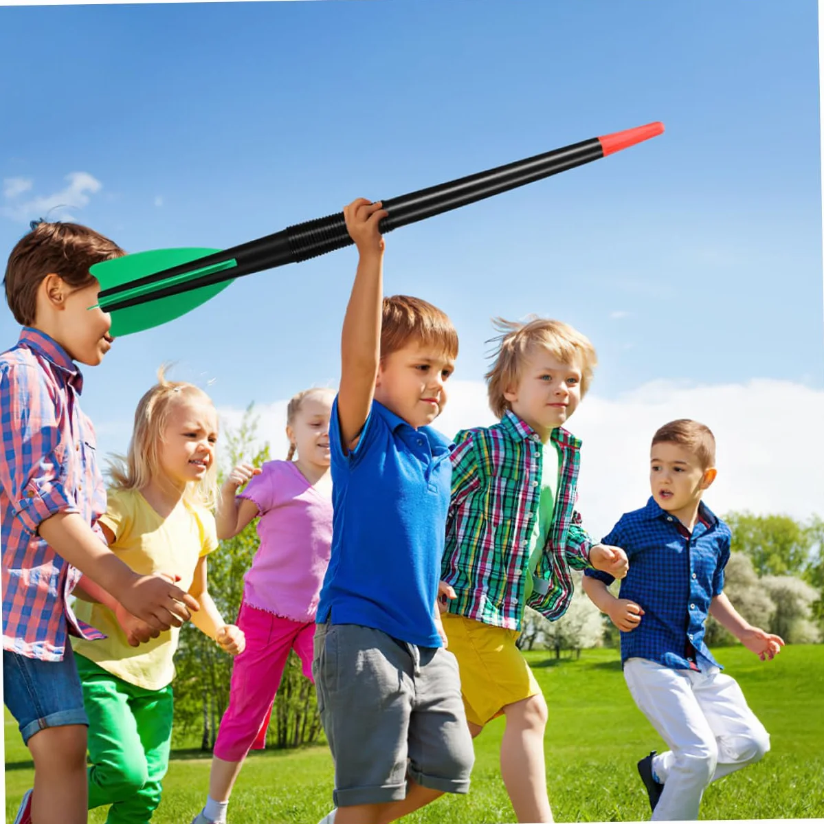 BESPORTBLE Jabalinas Infantiles de Plástico ABS, 2 Piezas, Entrenamiento Sensorial para Niños
