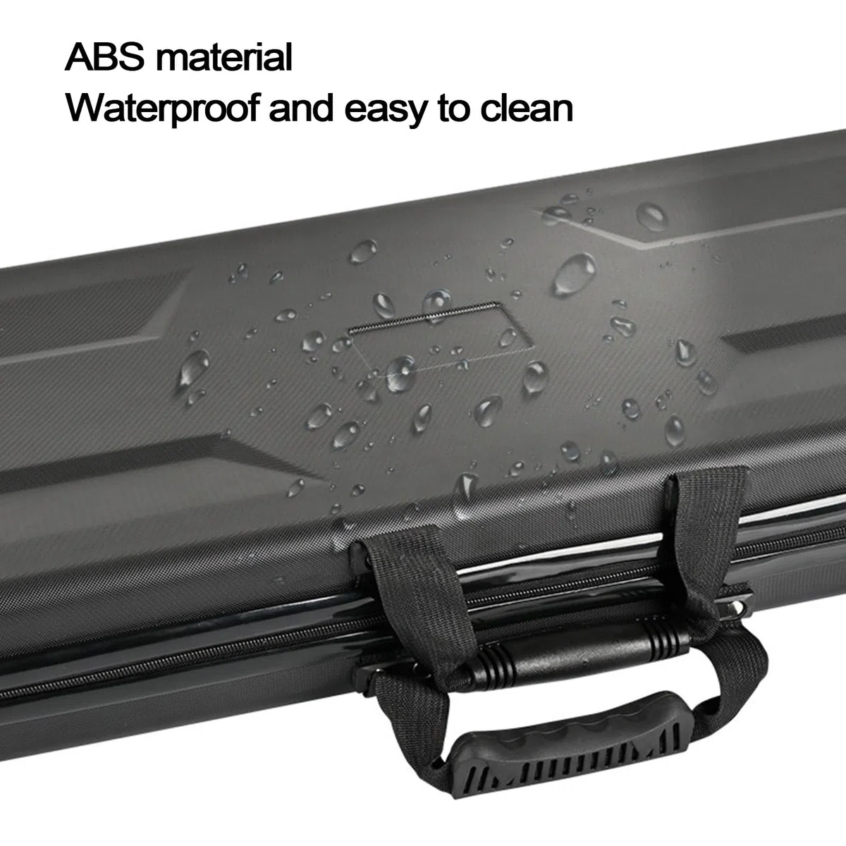 Fundas Rígidas para Rifles Plástico ABS Estuche Táctico Multiusos para Arcoi Recurvo con Asa de Transporte y Bandolera Forrado de Espuma para Viajeros, Aficionados Al Tiro, y Cazadores