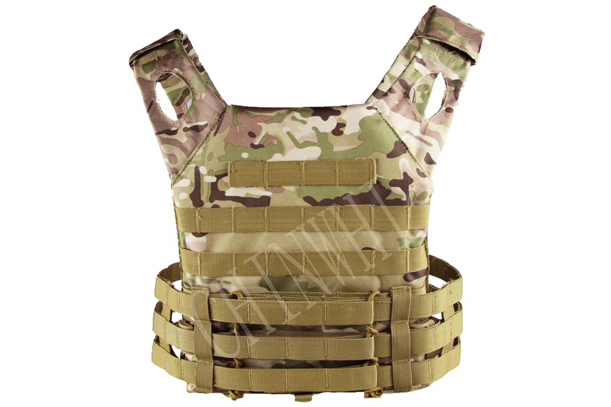 Chaleco Tácticos Ligero Militar Combate Camo Protección Molle Extraíble Placas para Airsoft Paintball Caza CS SWAT Juego de Guerra Deportes al Aire Libre