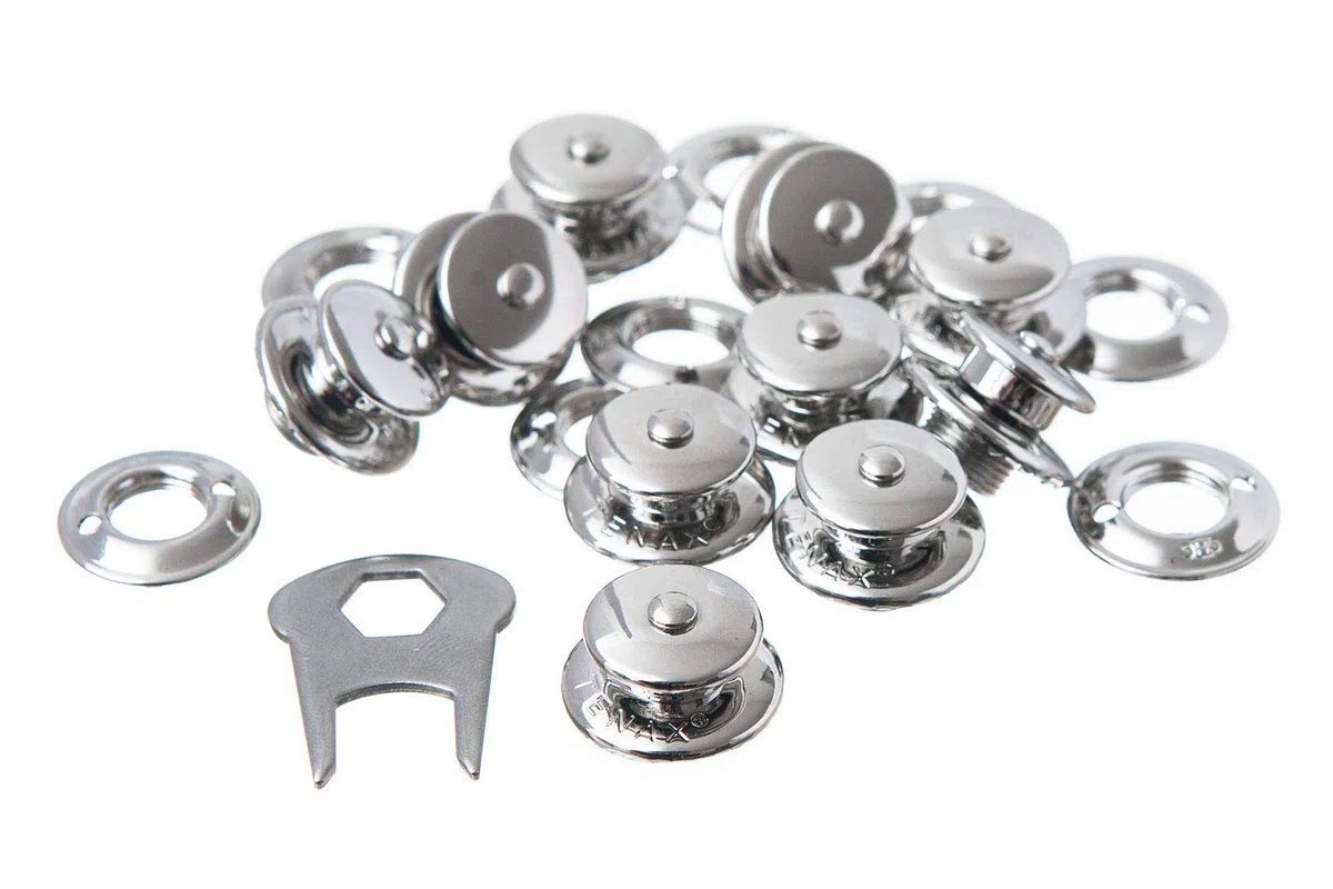 10 piezas superiores TENAX grandes + 1 llave TENAX