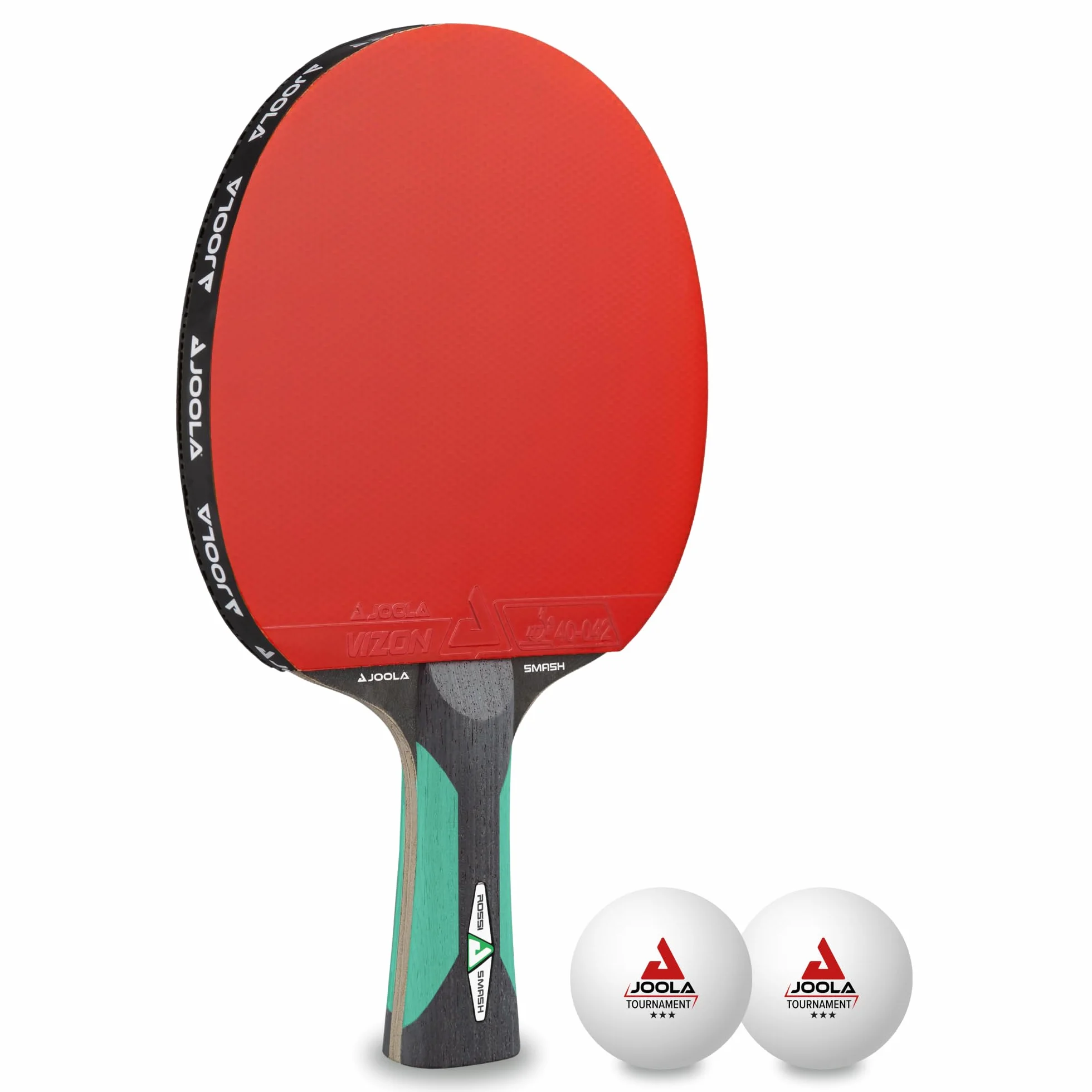 JOOLA Rosskopf Smash Pala de Tenis de Mesa, Unisex Adulto, Multicolor, Talla Única