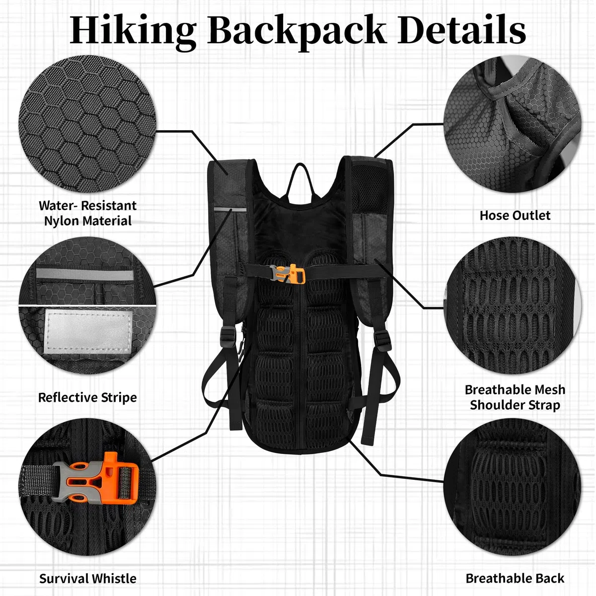 EULANT Pequeña Mochila para Bicicleta,12L Mochila de Hidratación Impermeable,Reflectoras Mochila de Ciclismo para MTB Senderismo Correr Natación Playa, con Capa de Aislamiento & red de pelota