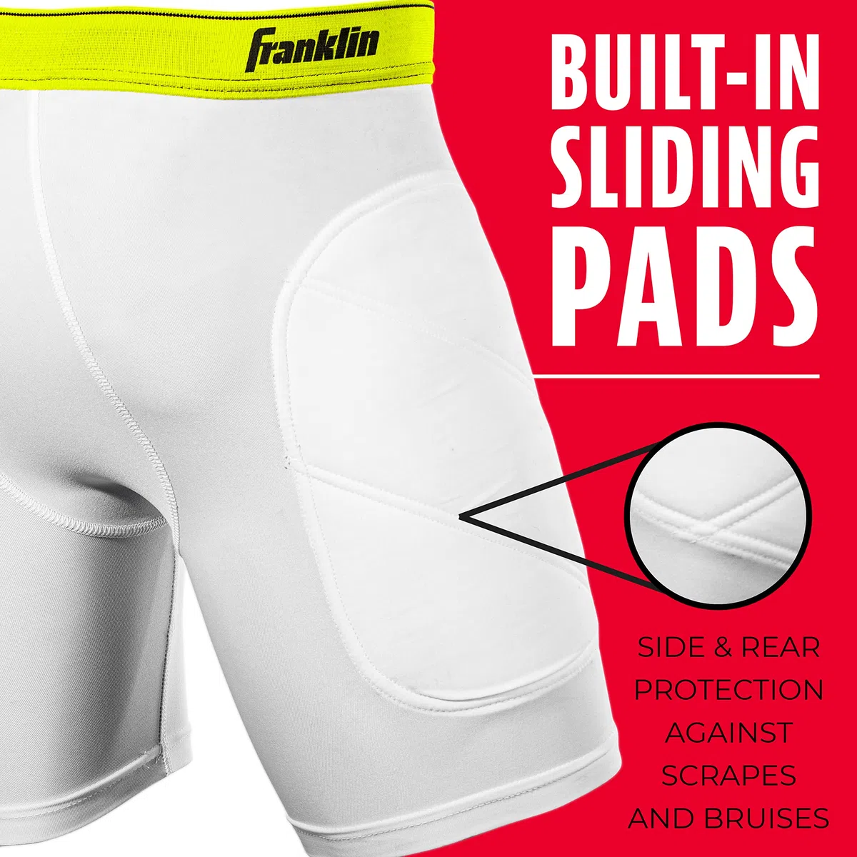 Franklin Deportes Juventud Sliding Pantalones Cortos