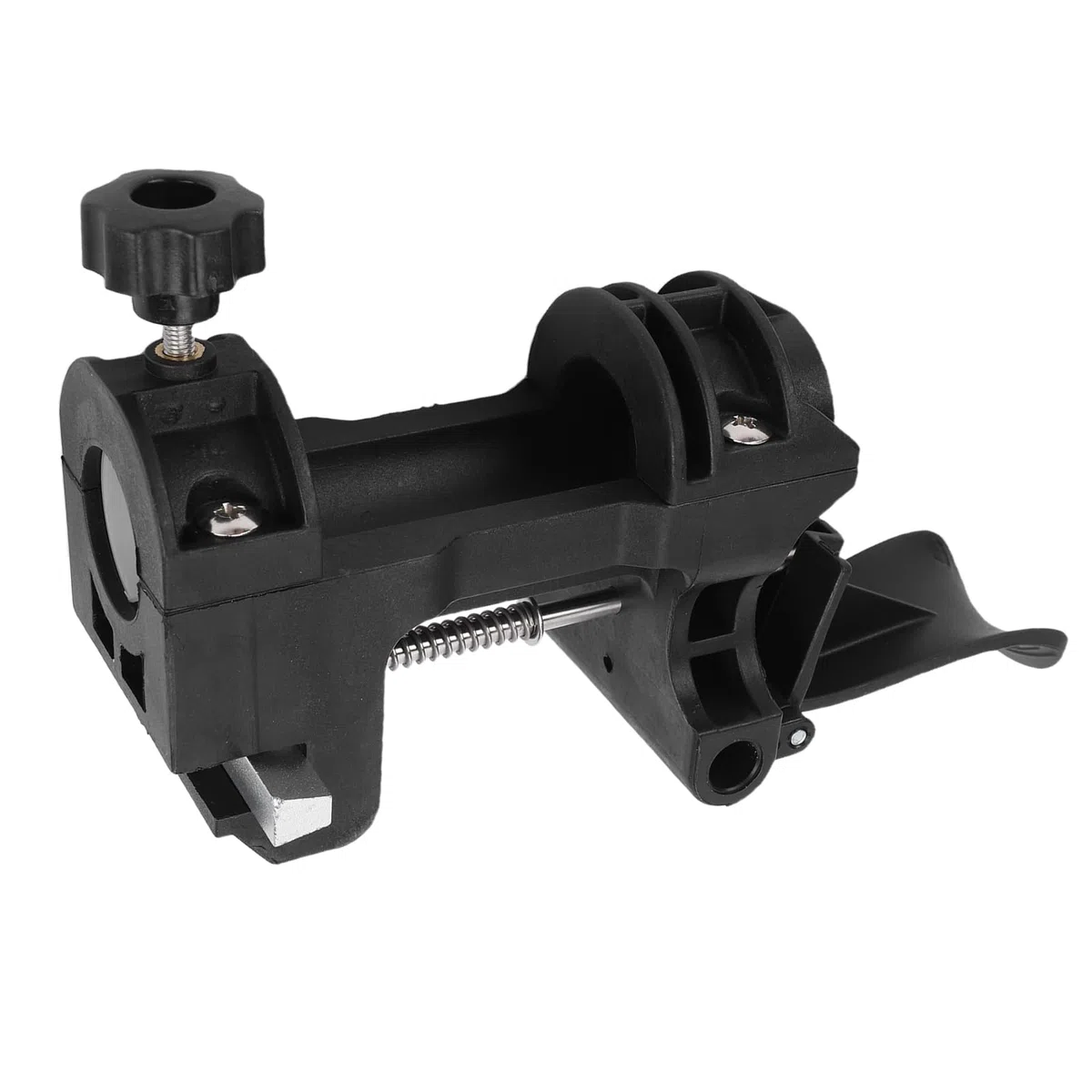 Naroote Soporte de Aluminio para Motor Fueraborda Eléctrico, Soporte de Motor de Pesca con Curricán Seguro para Barcos de Pesca, de Propulsor Eléctrico Portátil para Kayaks, Aleación de Aluminio