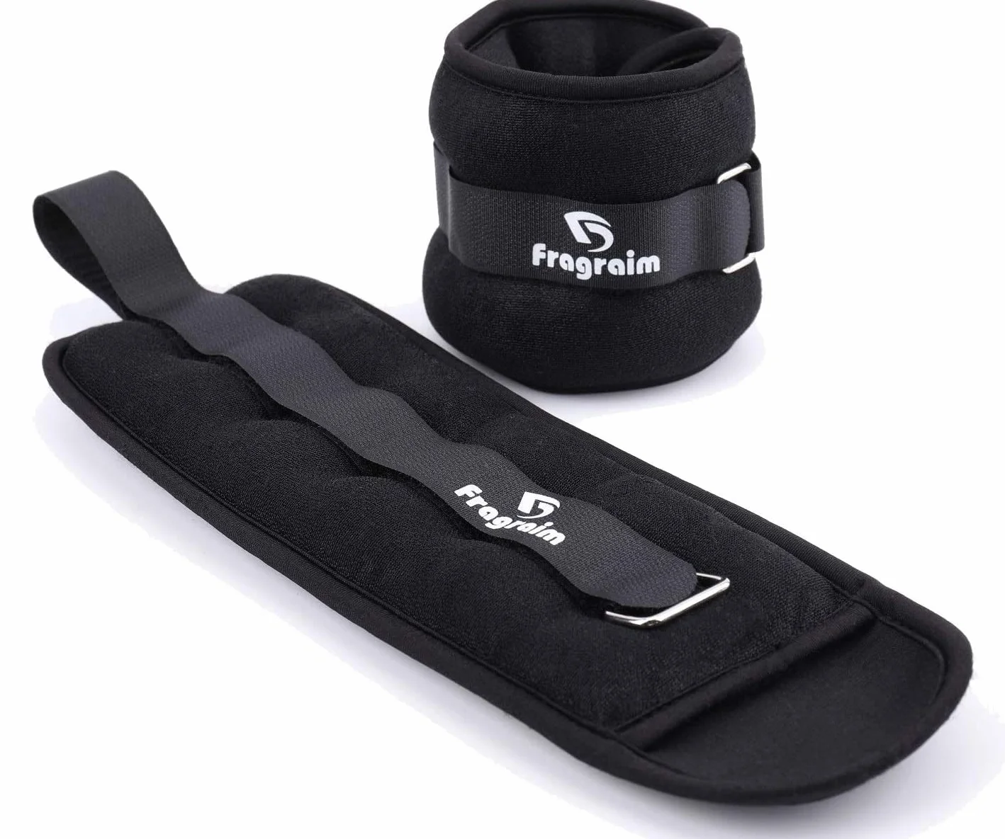 Fragraim Pesas para Tobillos, 1/2/3/4/5/6/10KG 1 Par de Pesas de Muñeca, Pierna y Brazo para Mujeres, Niños y Hombres, Cómodas y Suaves, Bailar, Correr, Caminar, Fitness, Entrenamiento