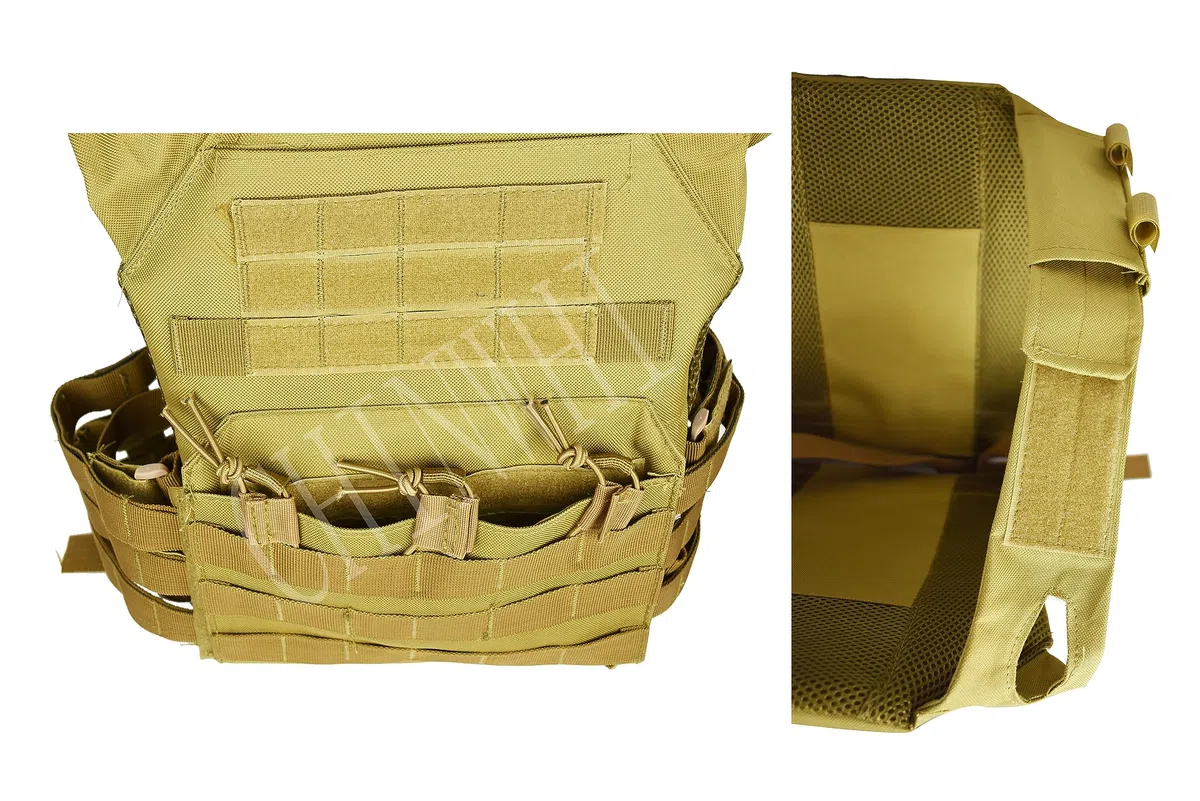 Chaleco Tácticos Ligero Militar Combate Camo Protección Molle Extraíble Placas para Airsoft Paintball Caza CS SWAT Juego de Guerra Deportes al Aire Libre