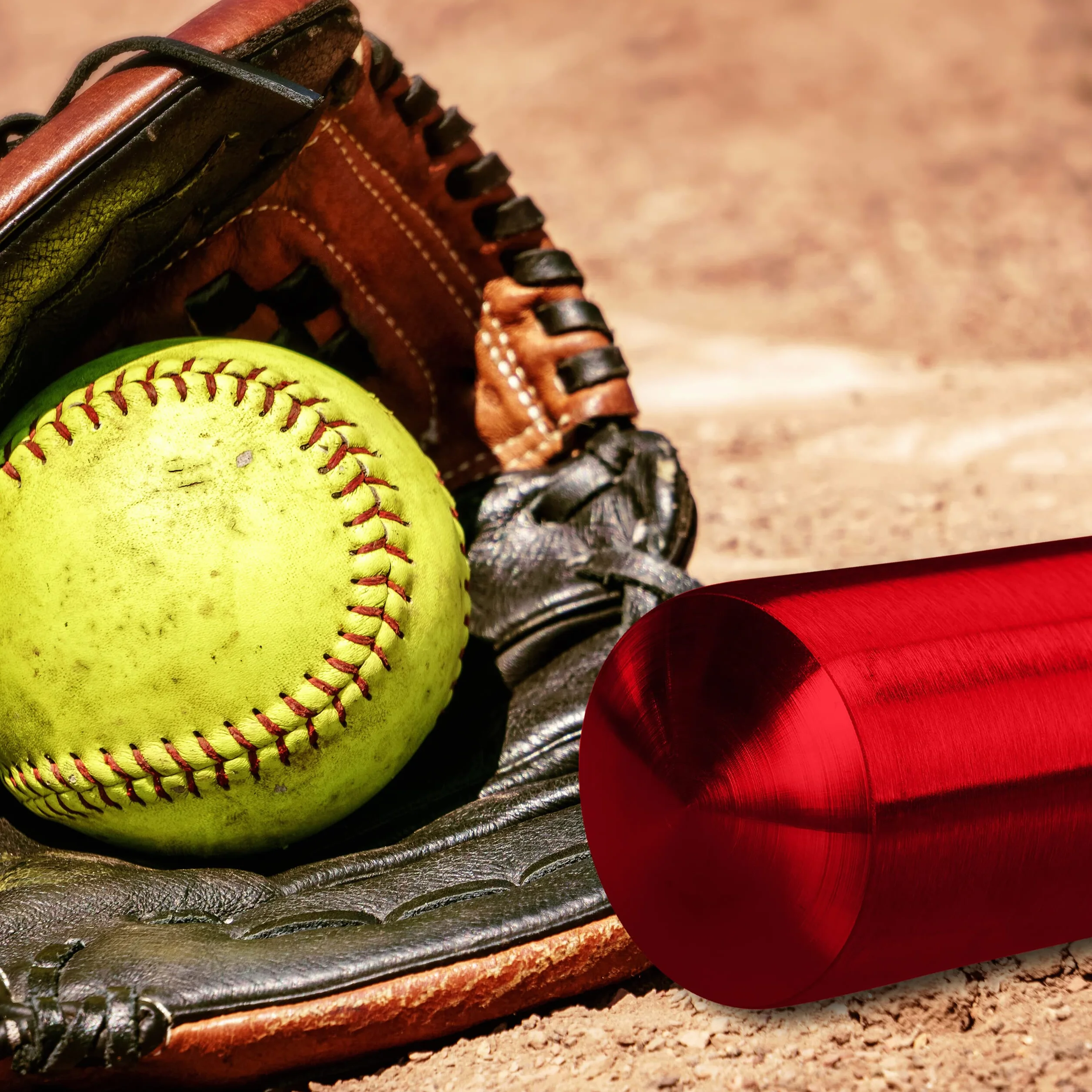 Relaxdays Bate Béisbol Aluminio 34 Pulgadas 86 cm Mango Antideslizante Ligero Rojo