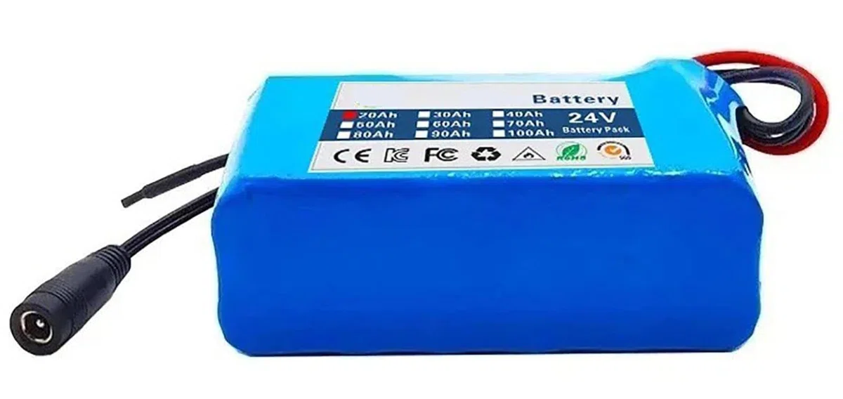 24V 30Ah E-Bike Batería con Cargador 25.2V 30Ah 6S2P Batería para Bicicleta Electrica Scooter Incorporada BMS para 50W 150W 250W 350W 400W 500W Motor