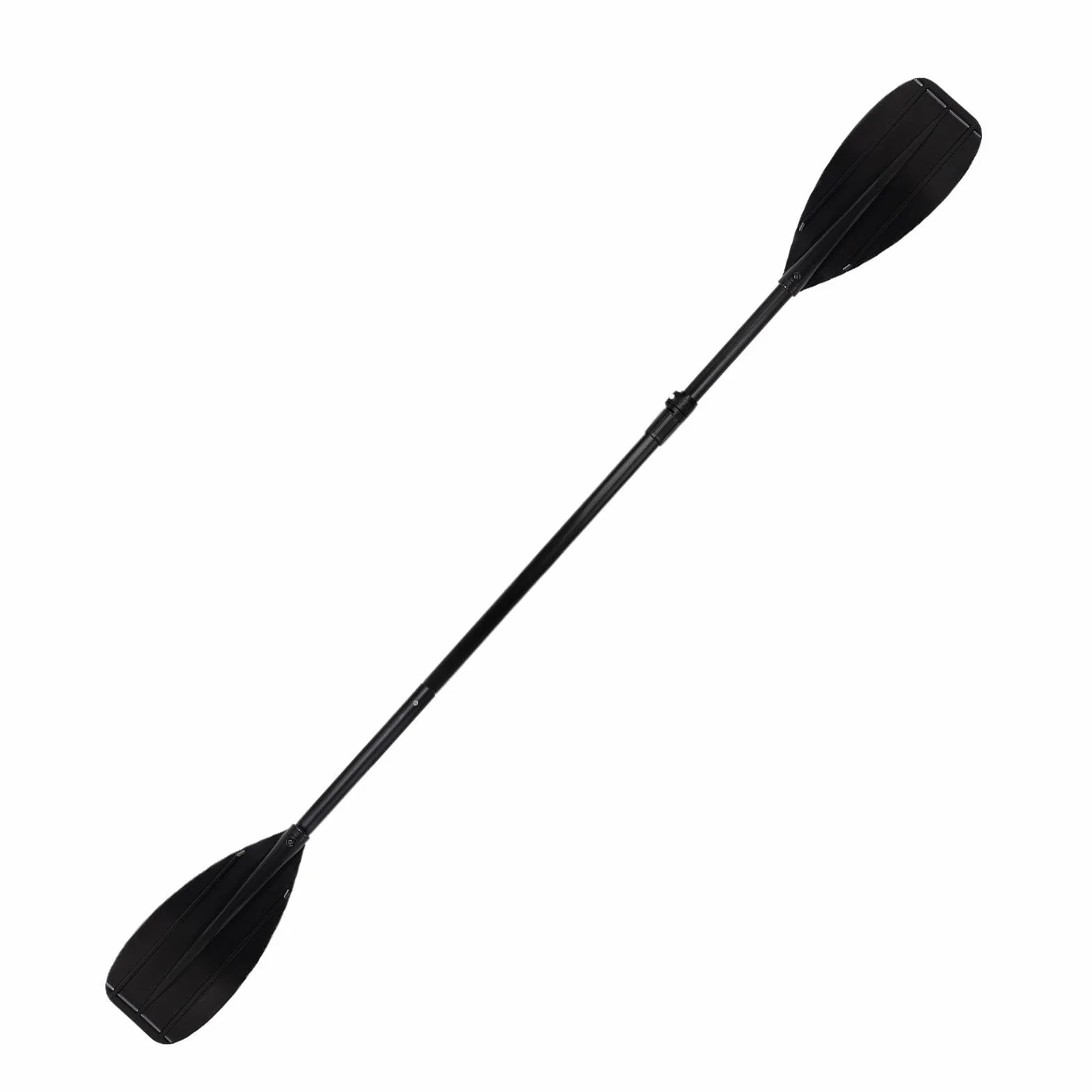 Paleta De Kayak Fibra De Carbono 2 Piezas Doble Cabezal Ligero Remos Kayak Timón Viajes Pesca Río Mar