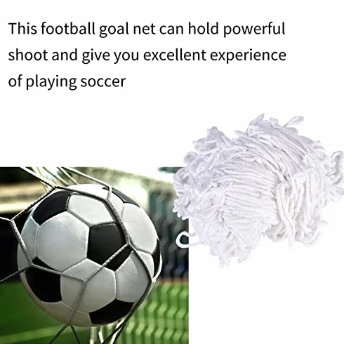 Red de fútbol de Fibra de Polipropileno 3x2m Equipo de Entrenamiento de Juegos Deportivos Red de fútbol Deportivo, Red de fútbol de Fibra de Polipropileno 3x2m Red BU