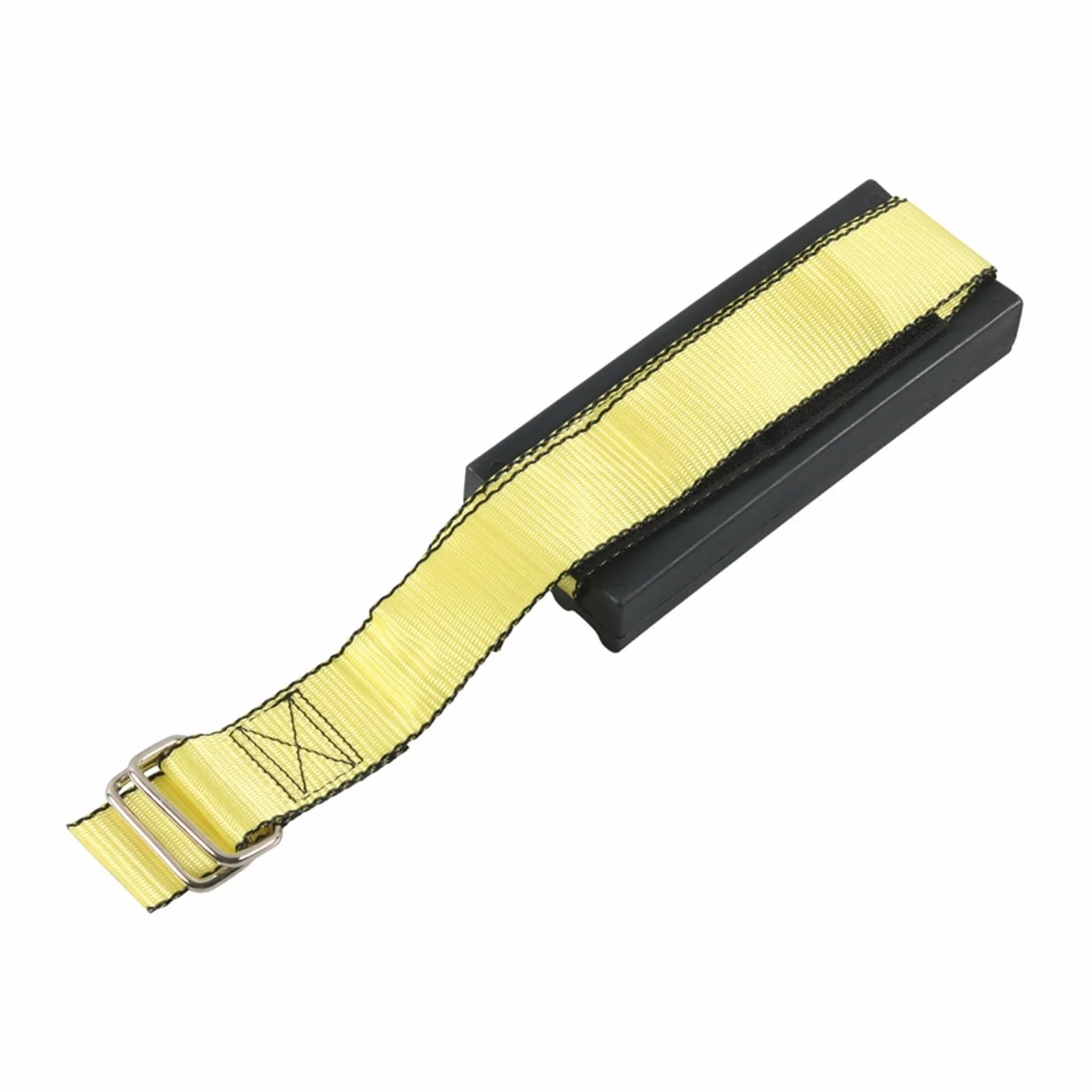 2 dispositivos de tracción de neumáticos para escape de arena de barro y nieve, cinturones de poliuretano antideslizantes, kit de recuperación de instalación rápida para conducción en invierno, negro