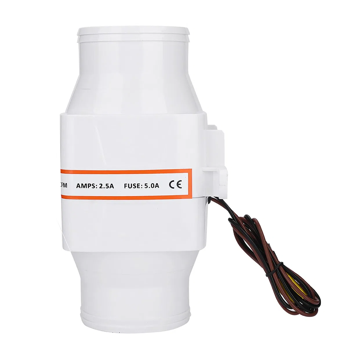 Wakects Ventilador de Extracción en Línea, 75mm, para Yates, Edificios, Caravanas