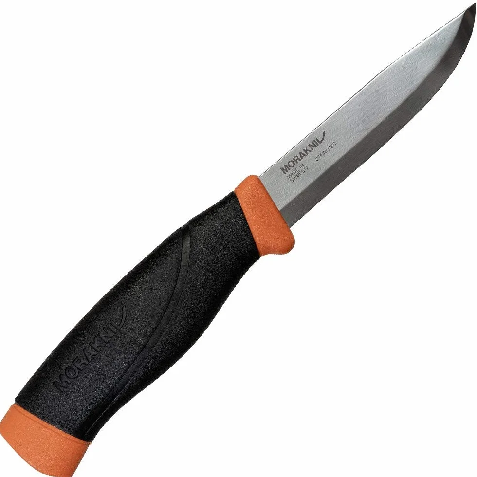 Morakniv Companion Heavy Duty - Navaja (acero inoxidable), color naranja