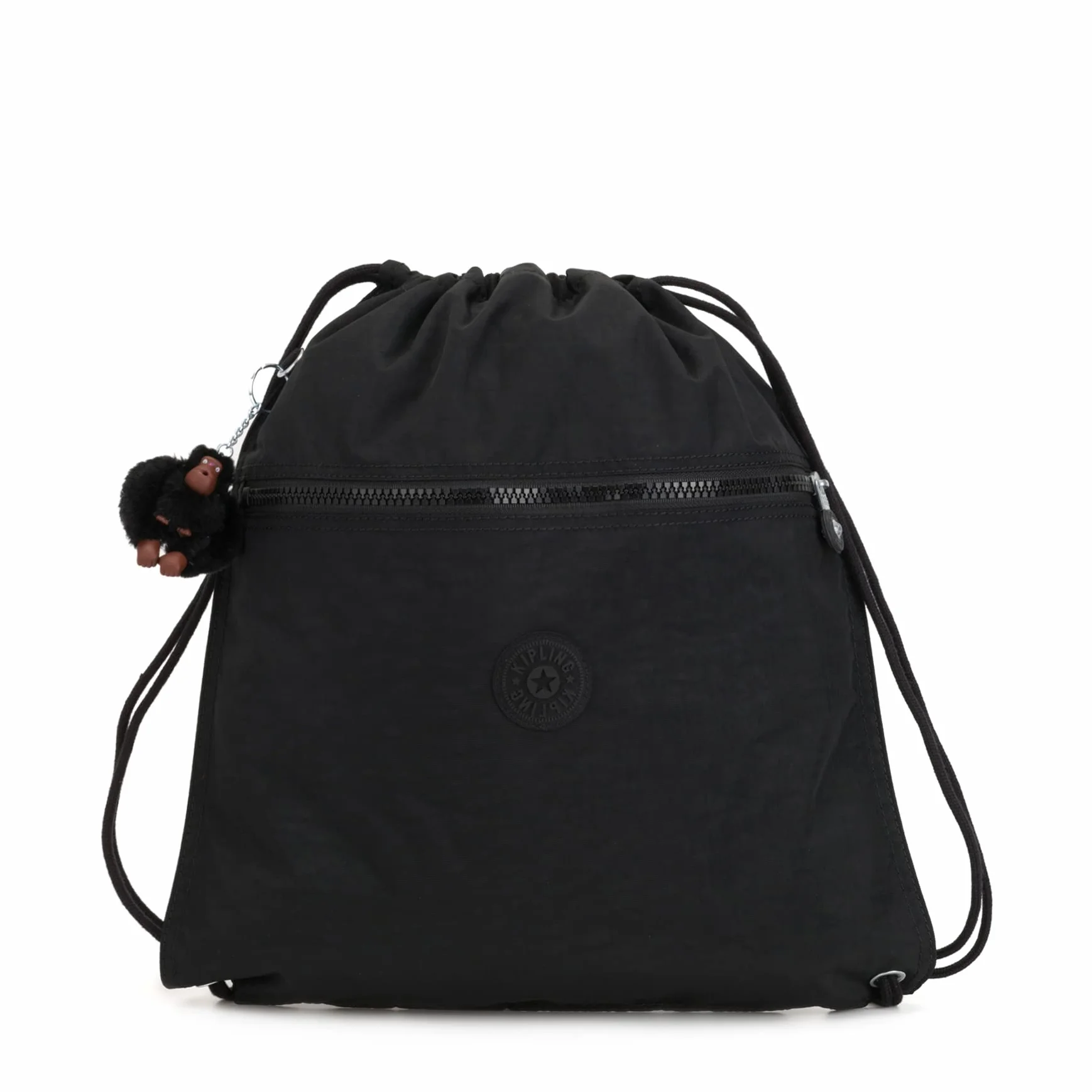 Kipling Supertaboo Mochila Mediana True Black Negro