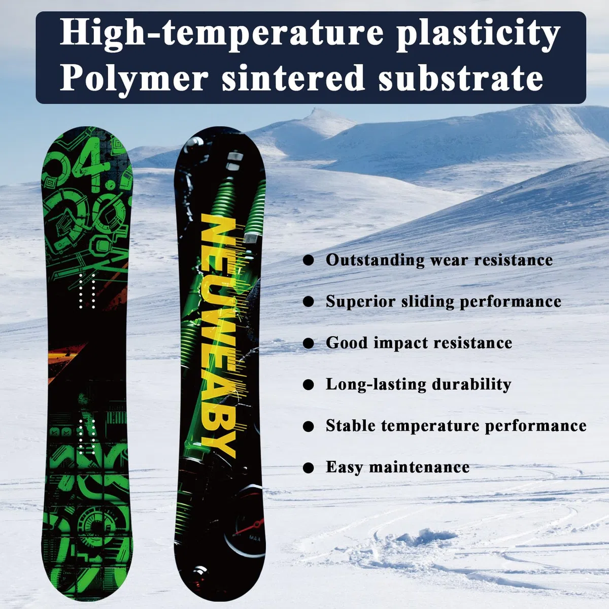 Tabla de Snowboard All Mountain para Mujer NEUWEABY - Estampado de Cielo Estrellado - Camber direccional Twin CAM-out para Snowboarders Principiantes y avanzados