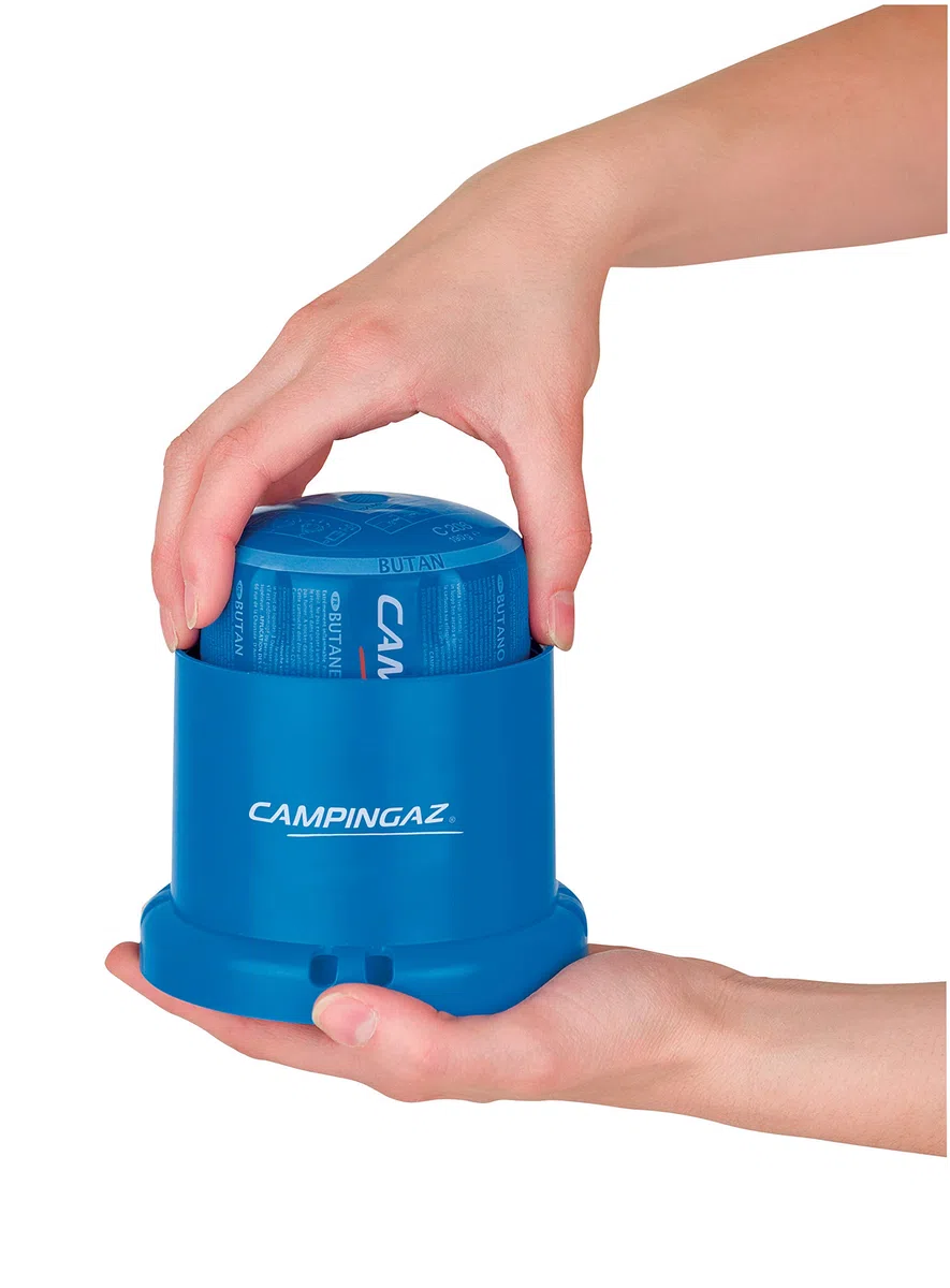 Campigaz - Lámpara de gas 206 L, linterna de camping portátil, 80 W, funciona con el cartucho perforable Campingaz C 206