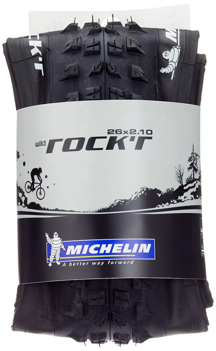 Michelin MTB Wild Rock'R - Cubierta para Bicicletas de montaña