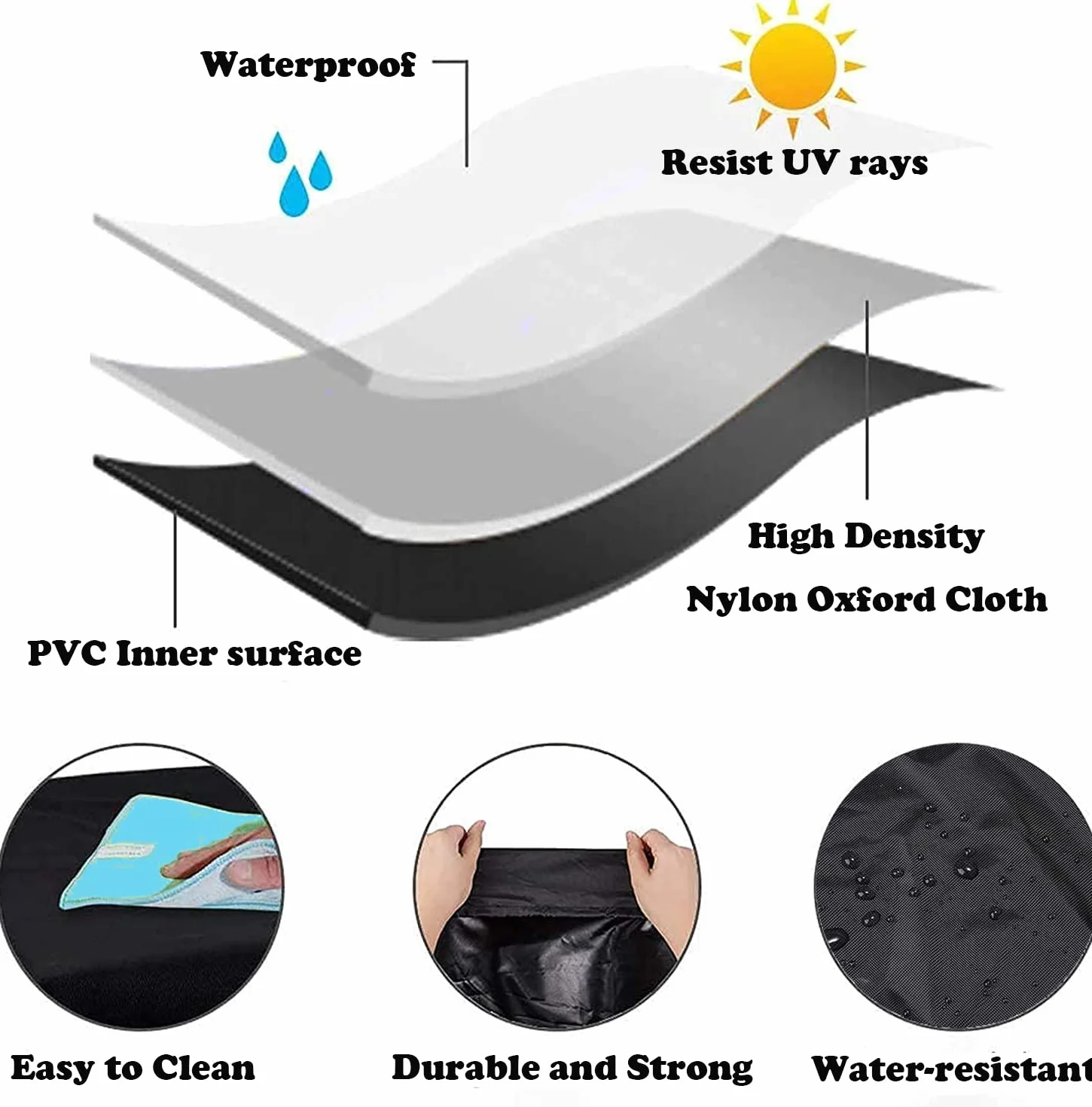 Funda impermeable para mesa de futbolín 63 pulgadas 210D resistente protector