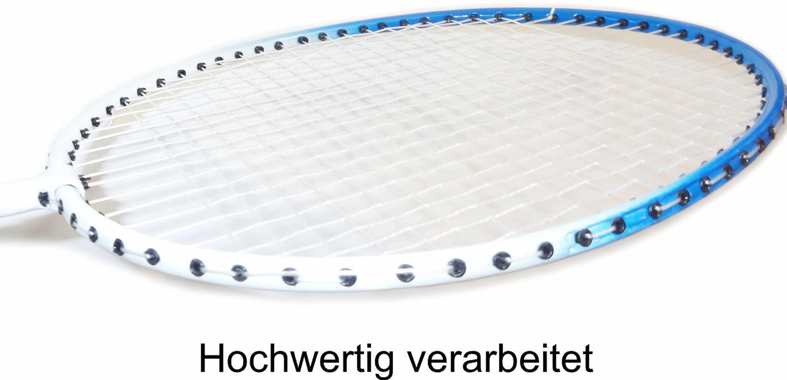 Set de bádminton de Plumas con 2 Raquetas, 3 Plumas y Funda