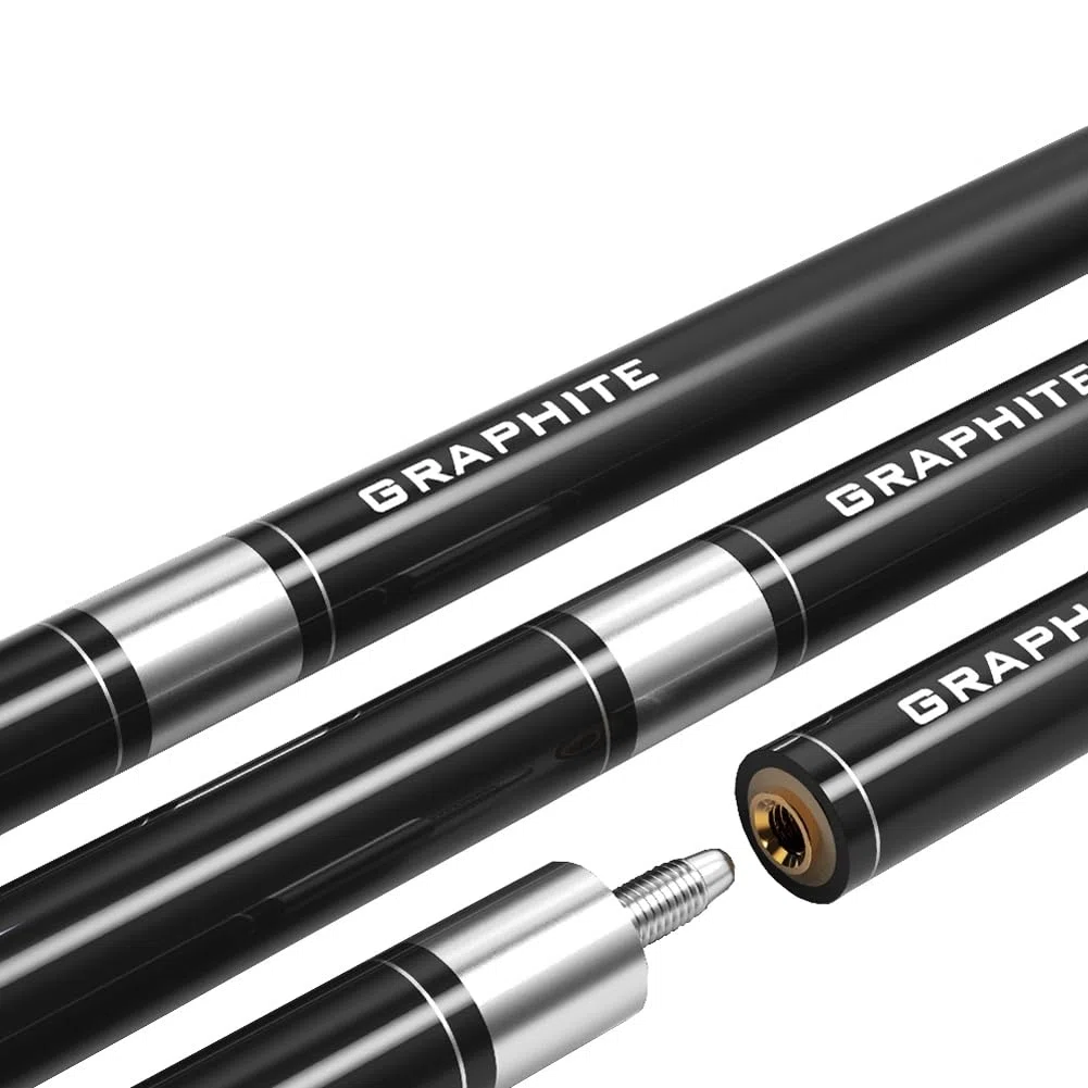Taco de Billar Fibra de Carbono 148CM Punta de10mm/11.5mm/13mm Profesional Snooker Pool Cue 1/2 Taco De Piscina Arce Hecha A Mano 19-20oz(Size:11.5mm,Color:#3)