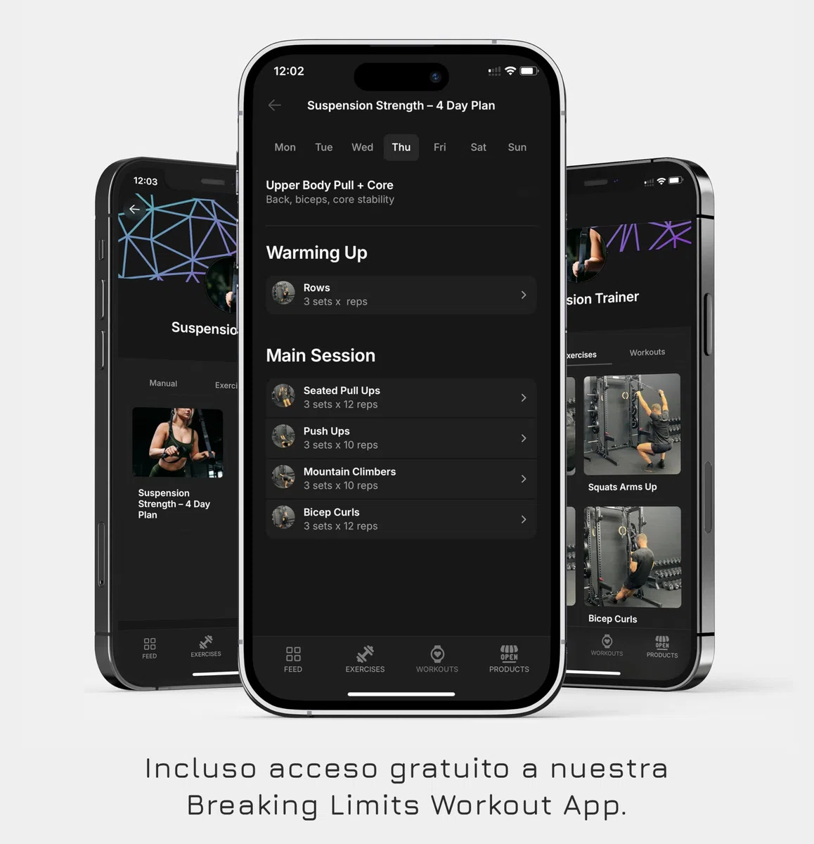 Breaking Limits Entrenamiento en Casa Kit - Suspensión con Anclaje para Puerta - Gimnasio Ejercicio en Casa