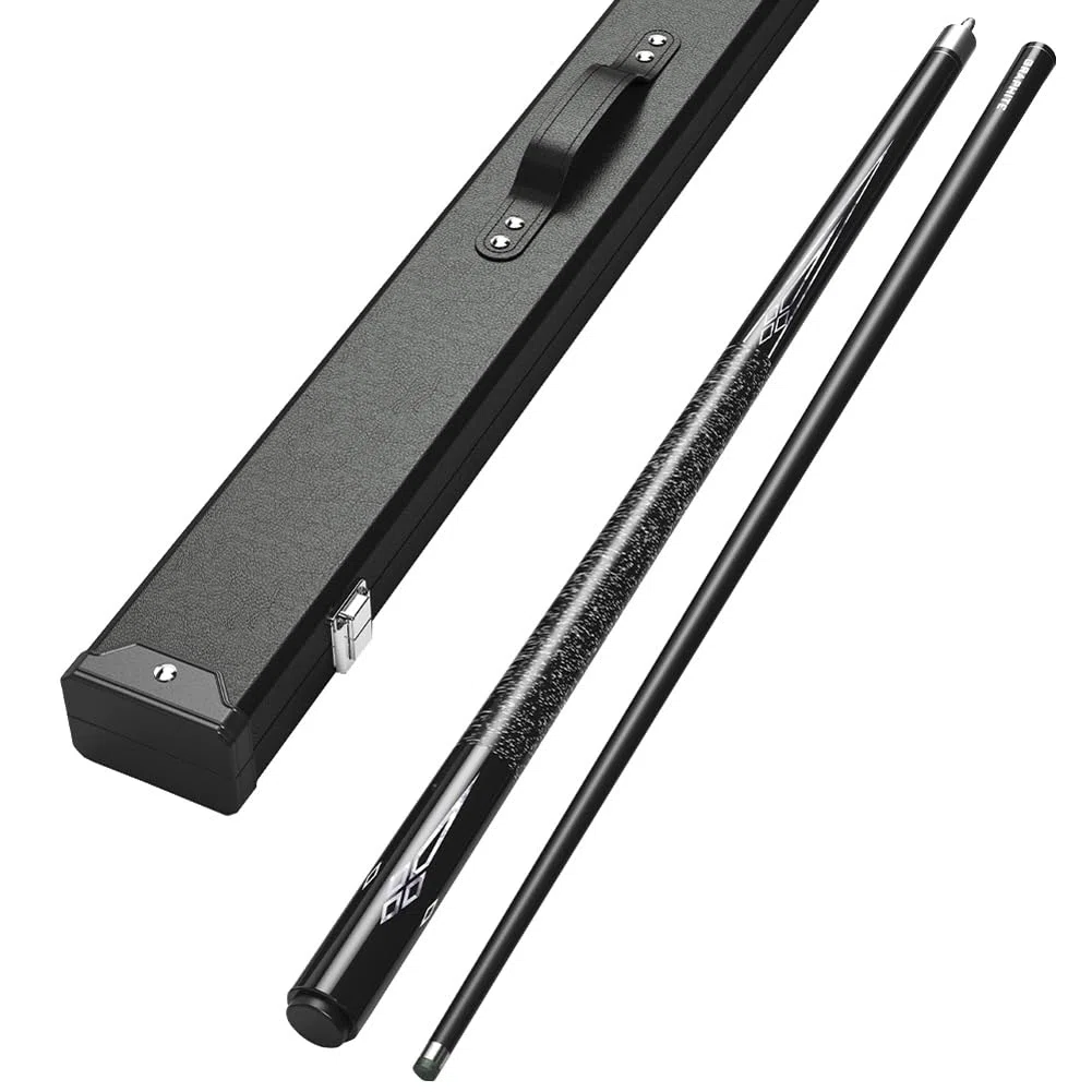 Taco de Billar Fibra de Carbono 148CM Punta de10mm/11.5mm/13mm Profesional Snooker Pool Cue 1/2 Taco De Piscina Arce Hecha A Mano 19-20oz(Size:11.5mm,Color:#3)