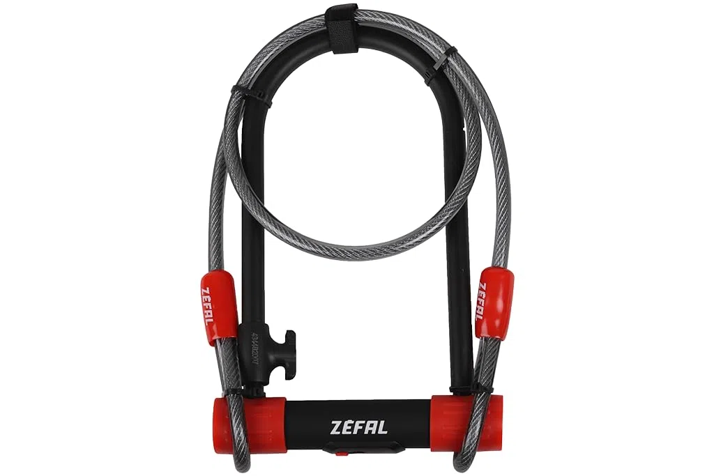 ZEFAL CANDADO U Acero 13 MM + Cable 10 mm x 120 cm