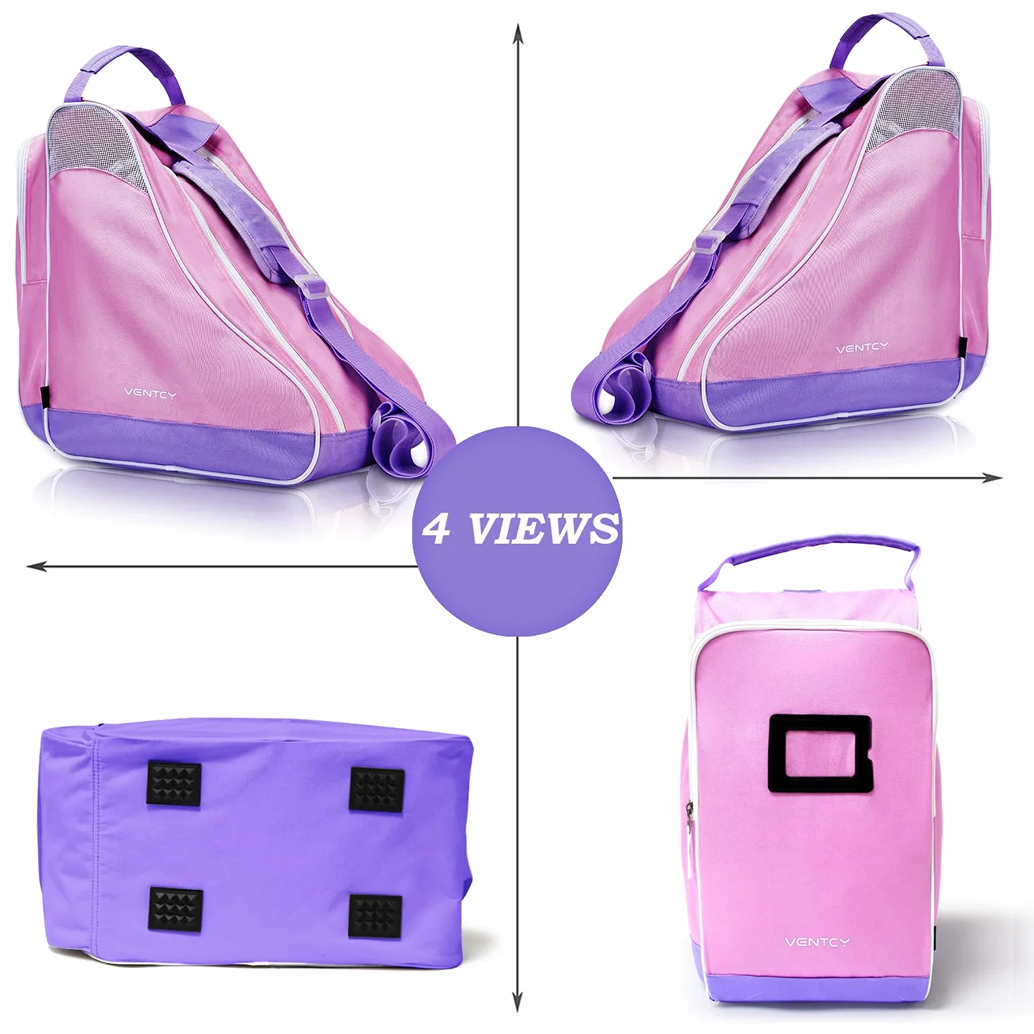 Bolsa para Patines Adulto 4 Ruedas Talla 43 EU