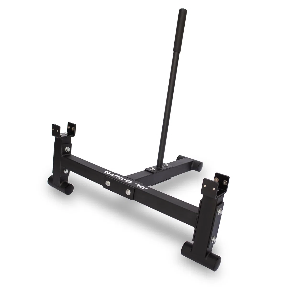 RL Grips - Deadlift Bar Jack - Elevador de Barra para Peso Muerto de Acero Resistente - Gato de Carga para Powerlifting, Halterofilia, CrossFit y Gimnasio Profesional