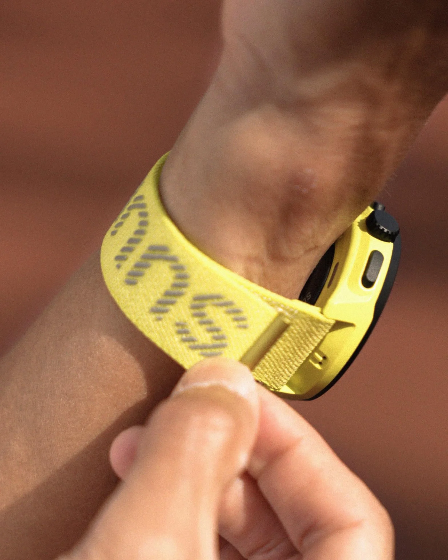 ATH7 Loop Textile Strap Lime S+M 22