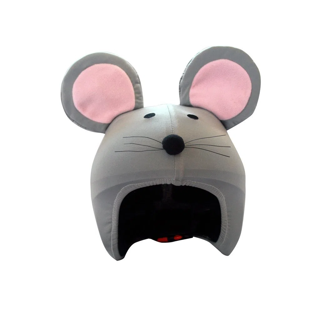 COOLCASC Funda para Casco - Compatible con Casco de Bici, Esquí y Skate - Niños y Adultos - Talla Única - Diseño Divertido