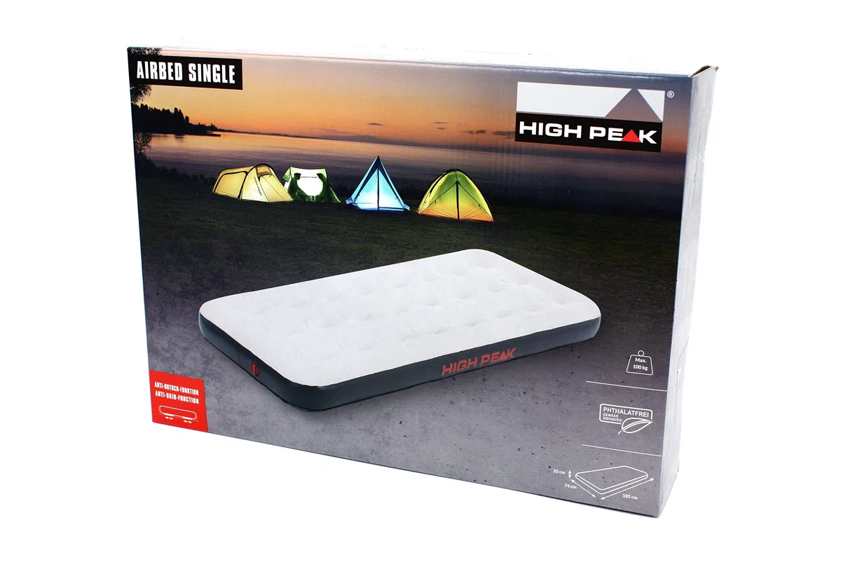 High Peak Aire – invitados cama CAMPING Colchón autoinflable aire Colchón camping cama
