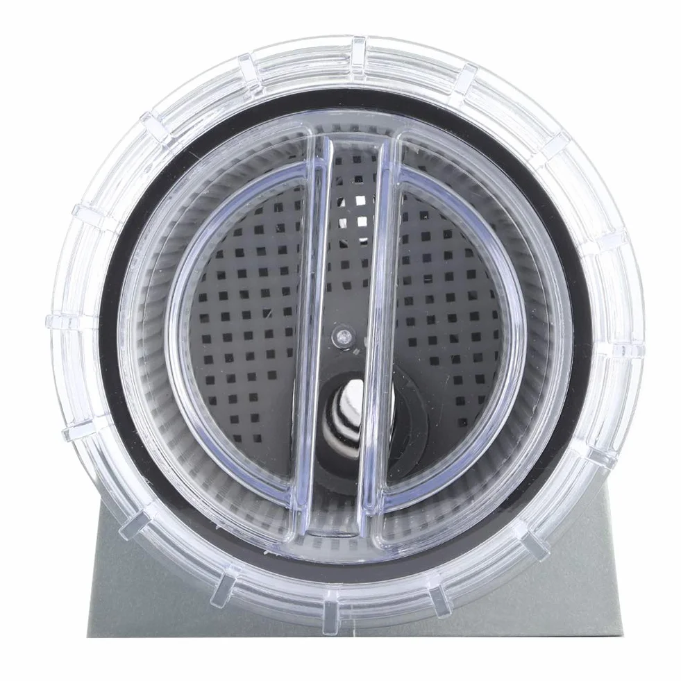 Filtro de agua mar universal 108 mm (4,3 pulgadas) para refrigeración motores marinos, compatible con mangueras 1/2", 5/8" y 3/4", carcasa transparente fácil limpieza
