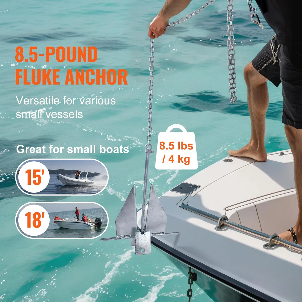 VEVOR Anker Ancla, Adultos Unisex