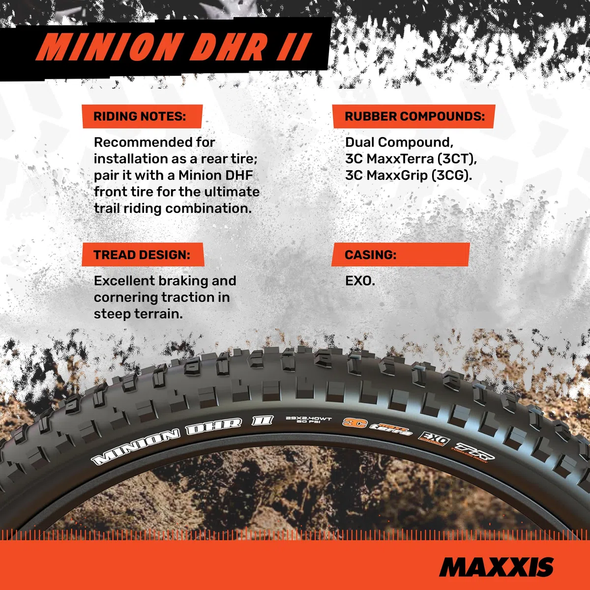 Maxxis Minion Dh Rear 2 Neumático