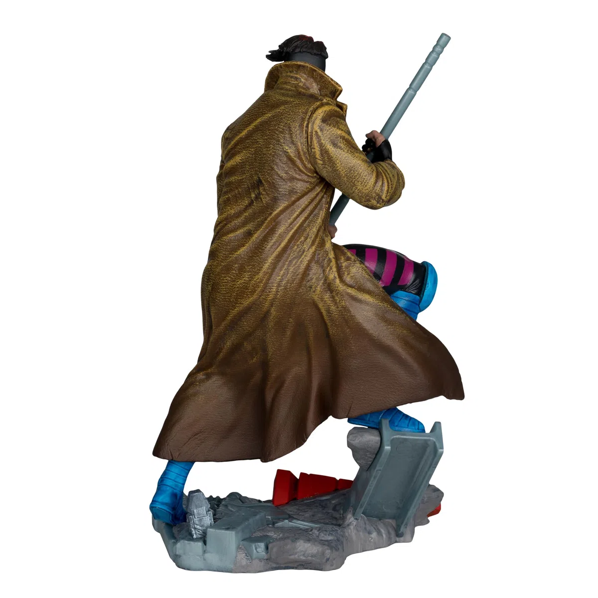 McFarlane Marvel Gambit - Juguete Coleccionable a Escala 1:10 con Escena (X-Men #1)