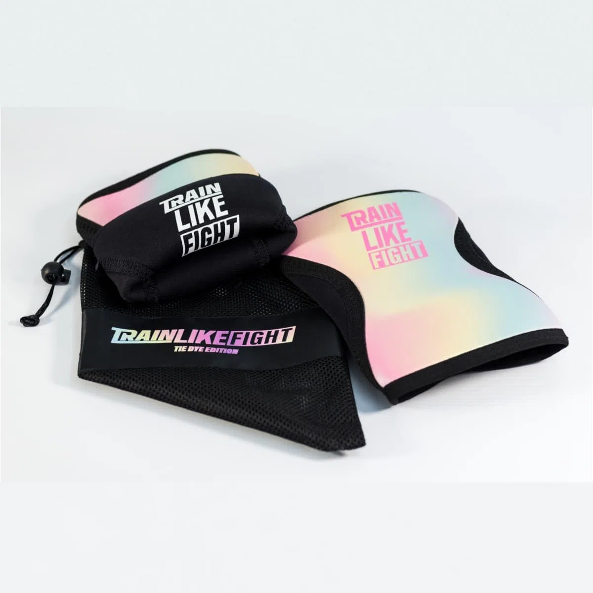 TRAINLIKEFIGHT Rodilleras Limited Edition – Tie Dye (X-Large)