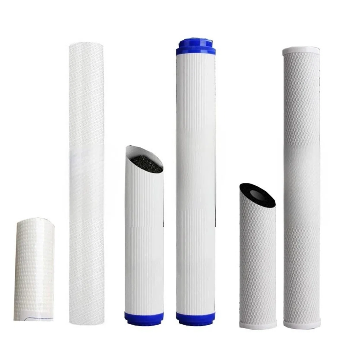 Purificador de agua de 20 pulgadas y 3 niveles con carbón activado granular de 1 micrón PPF/sedimento + UDF/GAC + bloque de carbón CTO (3 niveles) Fácil instalación, adecuado para uso en toda la ca