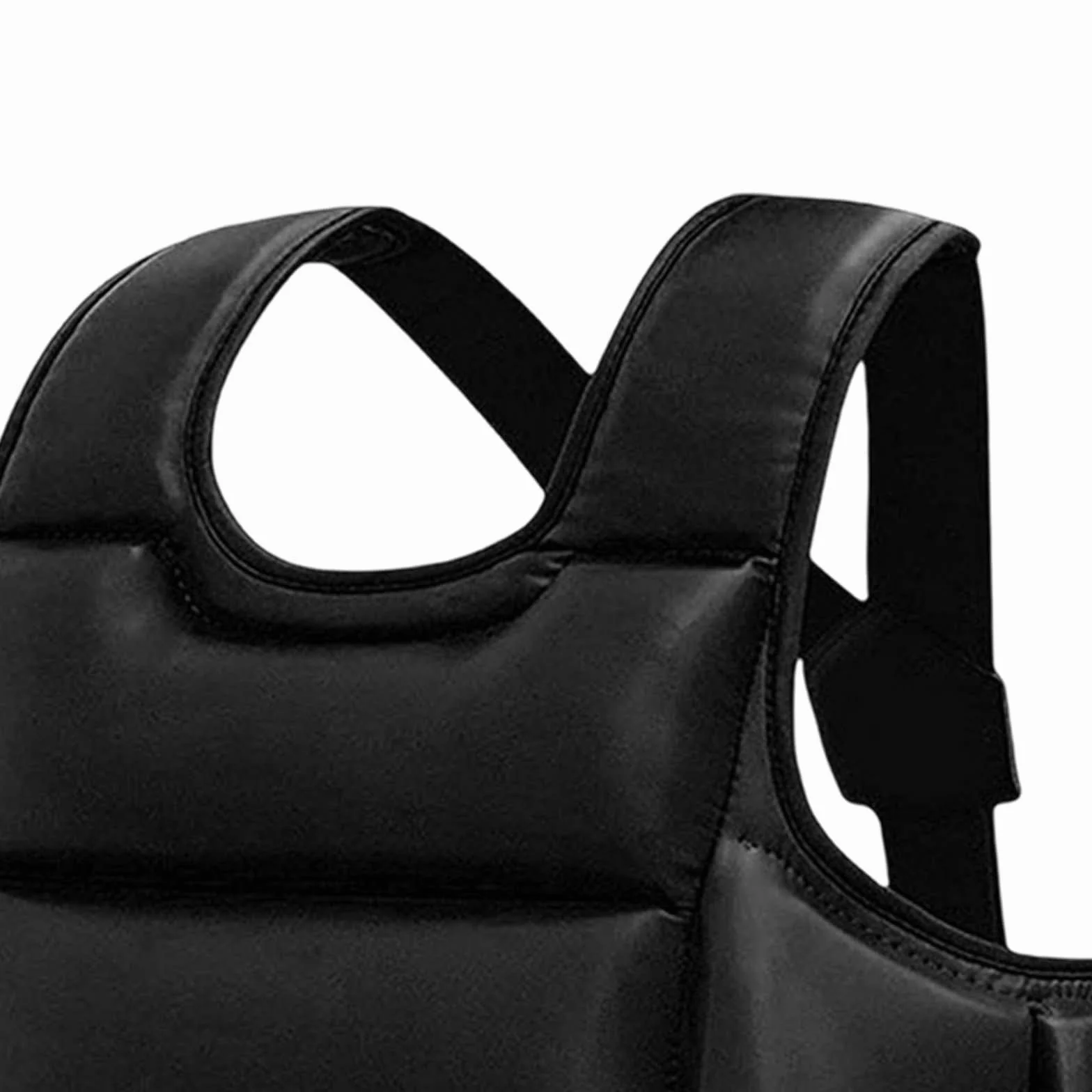 harayaa Reversible Taekwondo Protector Chaleco Rib MMA Boxeo Karate para Sanda, Mujeres Hombres, Niños, Muay Thai, XS Negro