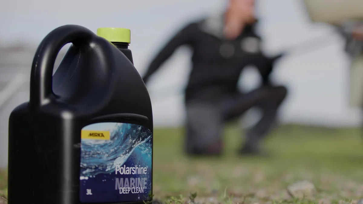 Mirka Polarshine Marine Deep Clean / 3 L/Limpiador náutico concentrado eficaz y profundo / 7998000311PM